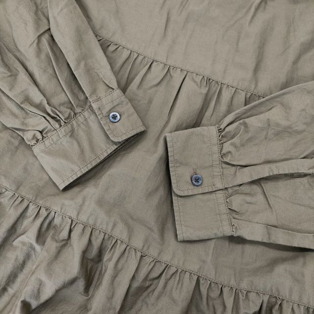 GYMPHLEX コットンティアードワンピース