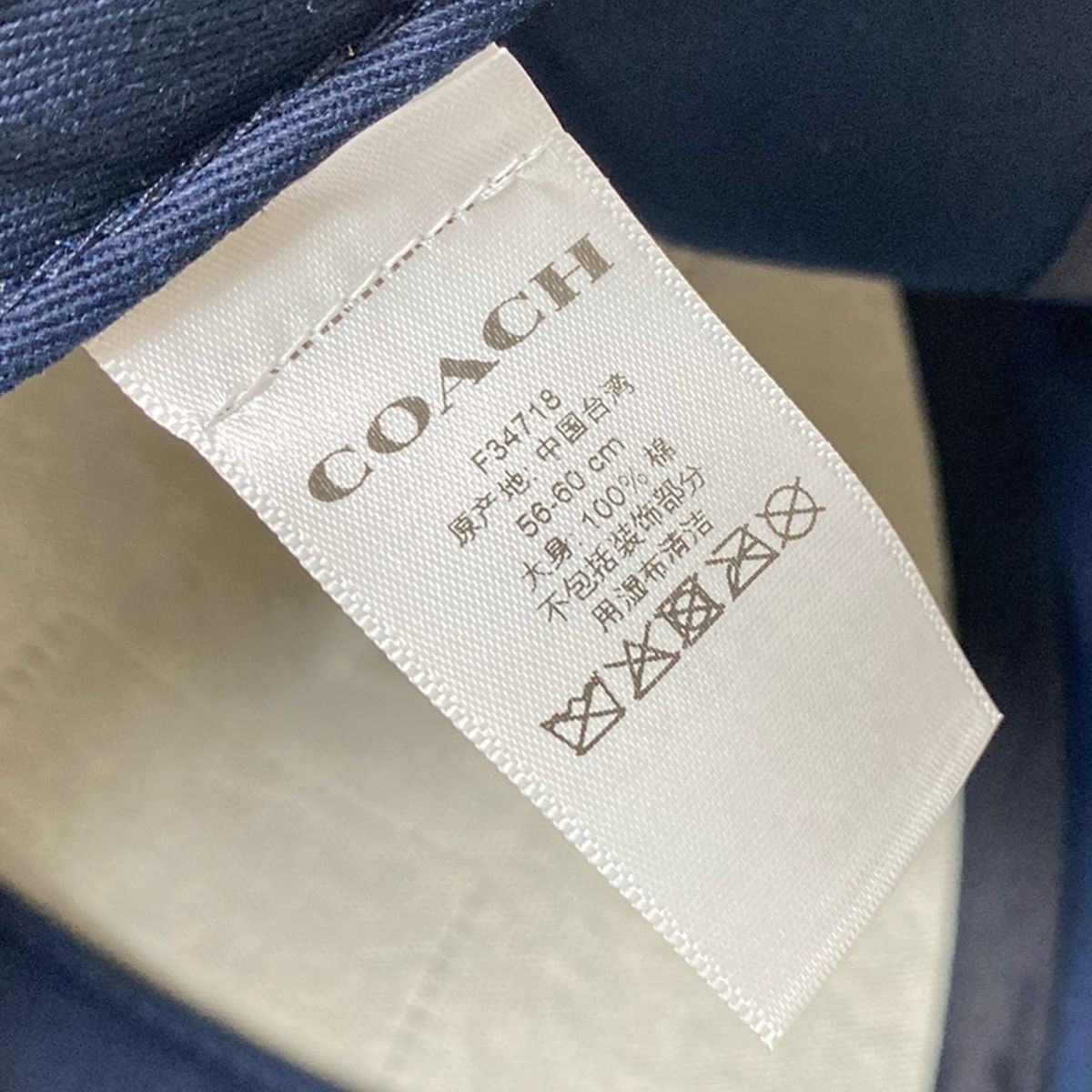 コーチ キャップ