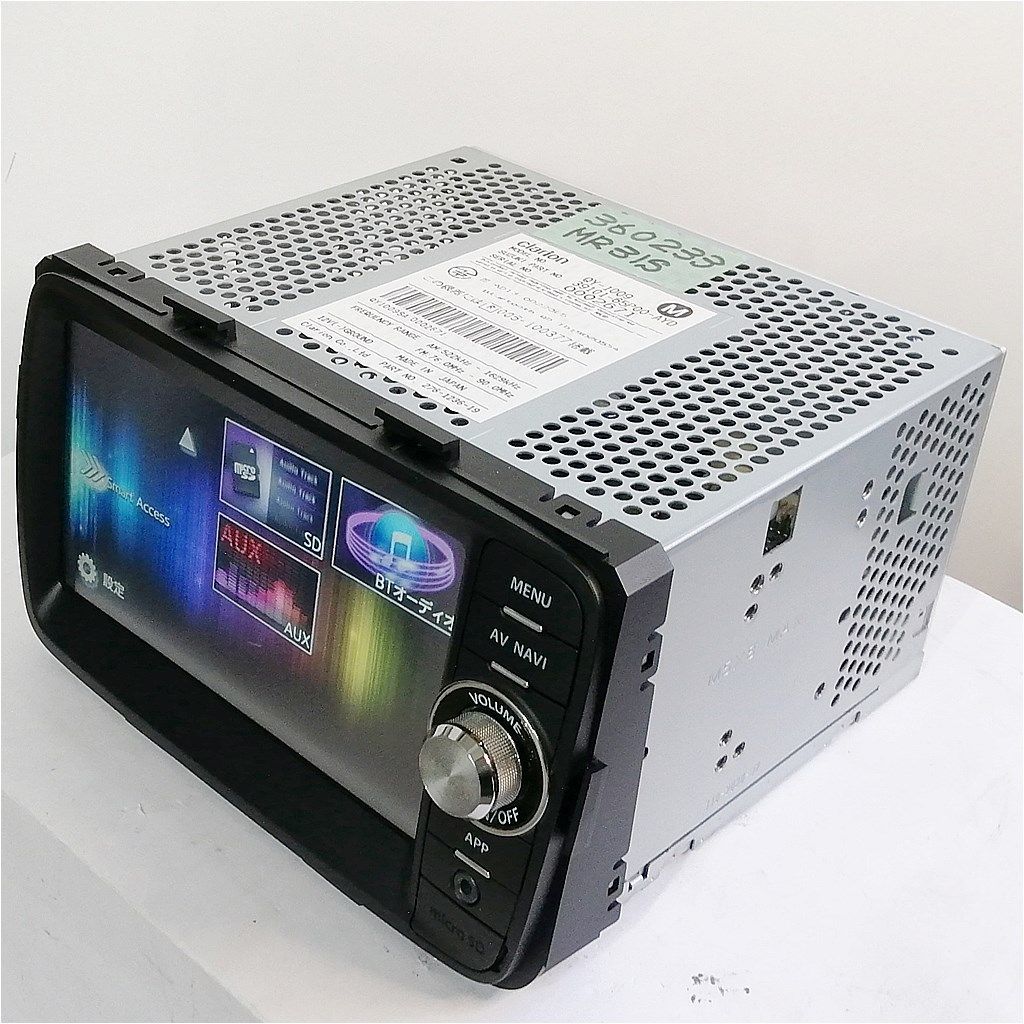 スズキ純正スマートフォン連携ナビ QY-1006 39101-81M08-AYD 6.2型異形