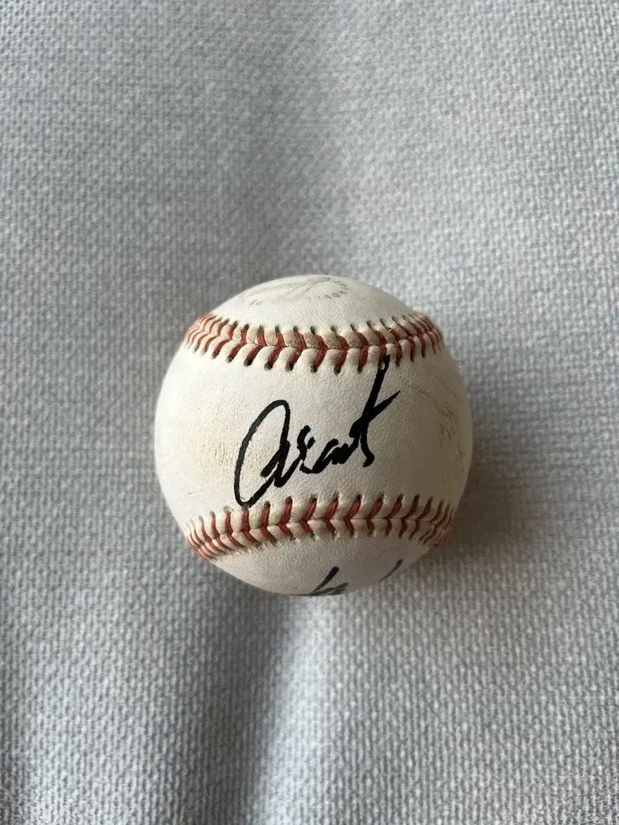 2013年ポストシーズン公式ボール 上原浩治サイン入り MLB 上原浩治