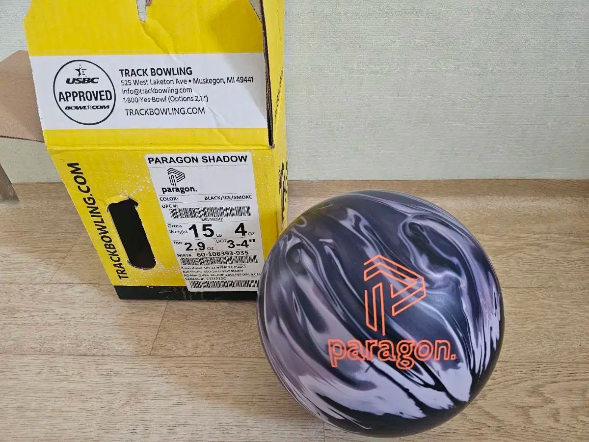 トラック パラゴン シャドウ ボーリング 15パウンド