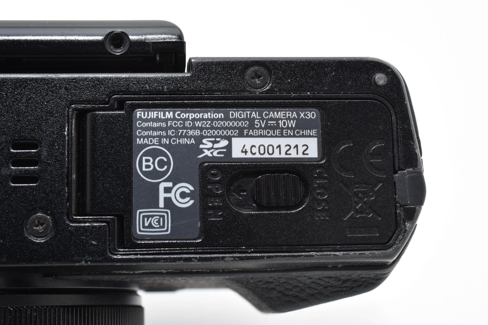 FUJI FILM 富士フイルム X X30 BLACKジャンク箇所あり FUJI FILM 富士フイルム X X30 BLACKジャンク箇所あり 富士フイルム
