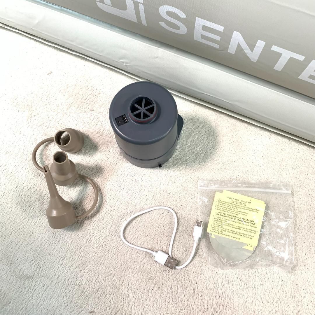 訳あり新品 エアーベッド電動 シングルサイズ 空気ベッド 1026-140