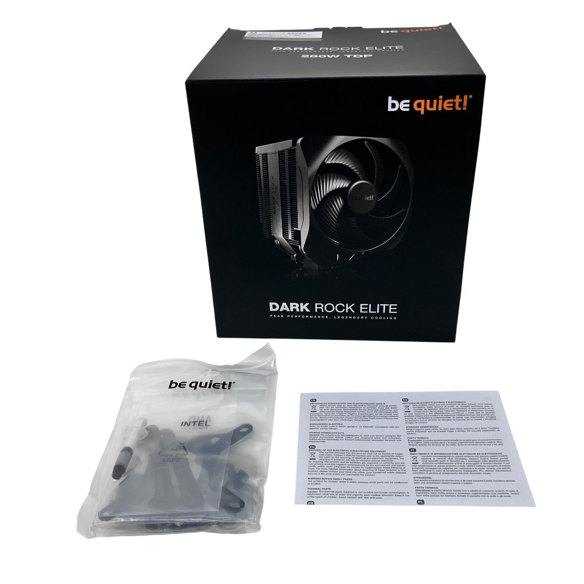 be quiet! BK037 DARK ROCK ELITE 280W TDP PC ジャンク Z10553044