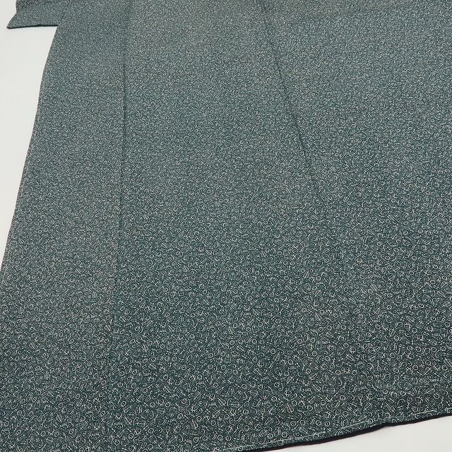 六花 RIKKA 正絹 トールサイズ 手縫い 小紋 着物 A 3736