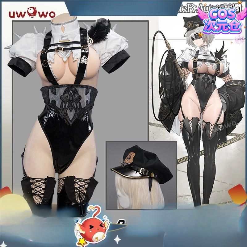 Uwowo悠窩窩 ニーア オートマタ 2B 執務官制服 コスプレ 衣装 ハロウィン 仮装 キャラクター服