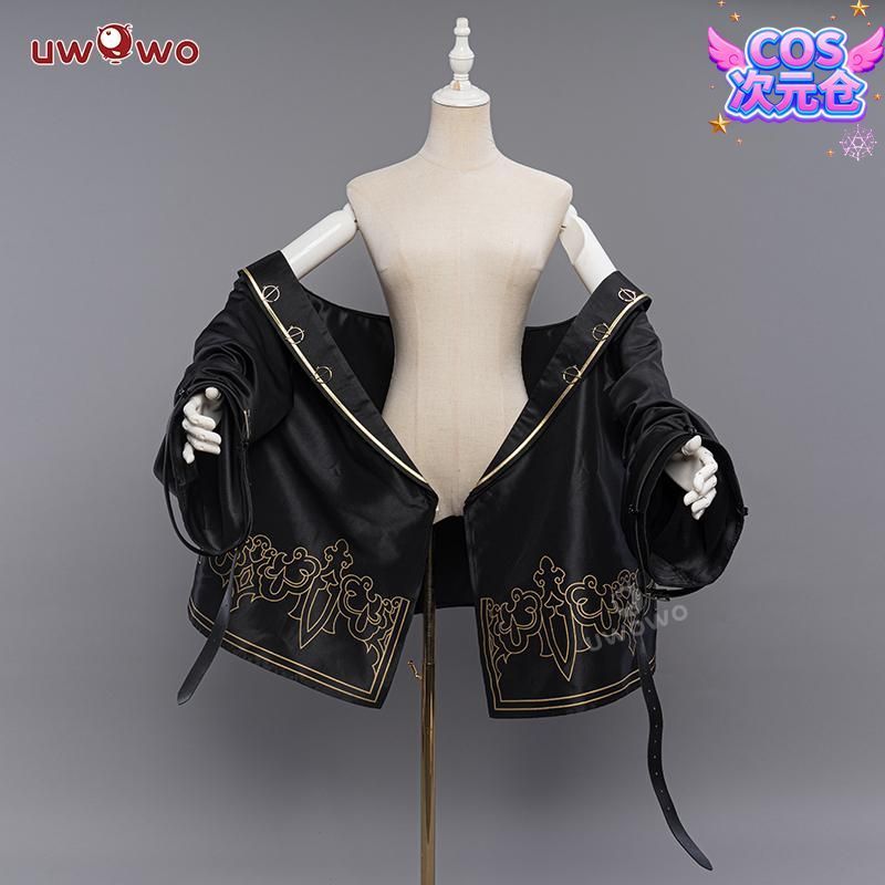 Uwowo悠窩窩 ニーア オートマタ 2B 執務官制服 コスプレ 衣装 ハロウィン 仮装 キャラクター服