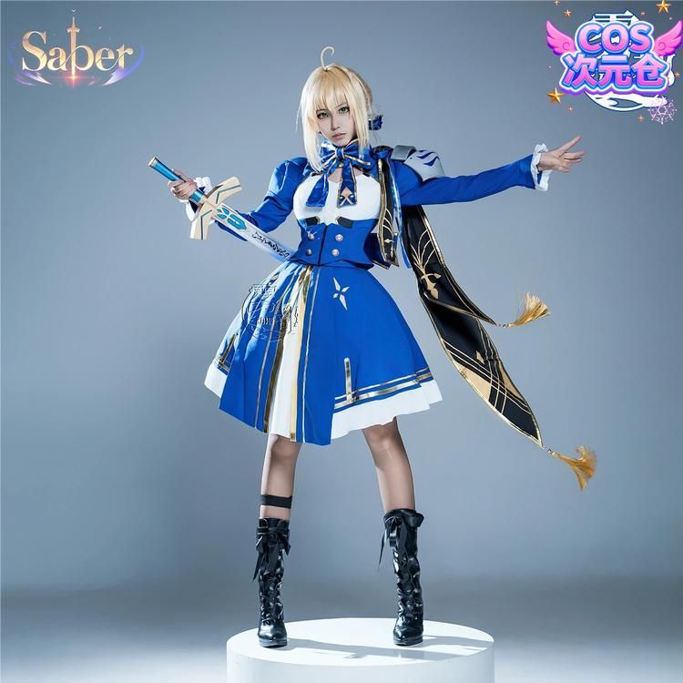 ♥ 霧都アニメ Fate × 崩壊 スターレイル セイバー コスプレ衣装 ハロウィン 新発売 仮装 キャラクター服