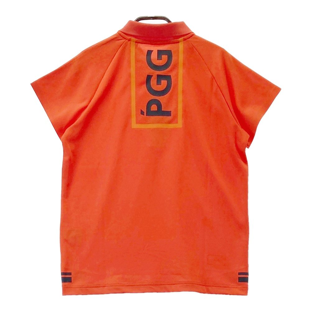サイズ 1 PGG PEARLY GATES パーリーゲイツ 269-2160302 半袖ポロシャツ オレンジ系 240101475403 ゴルフウェア レディース ストスト