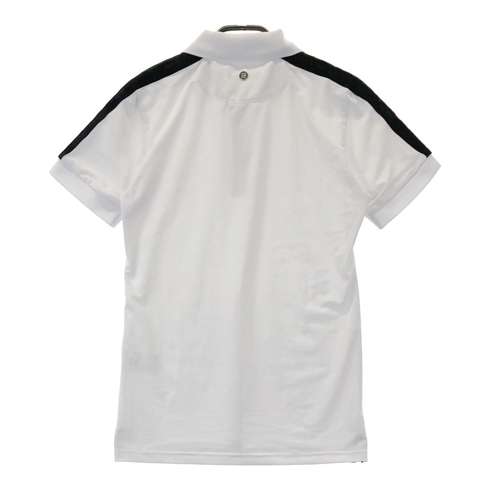 サイズ S BRIEFING GOLF ブリーフィング 半袖ポロシャツ 袖ロゴ ホワイト系 240101539816 ゴルフウェア メンズ ストスト