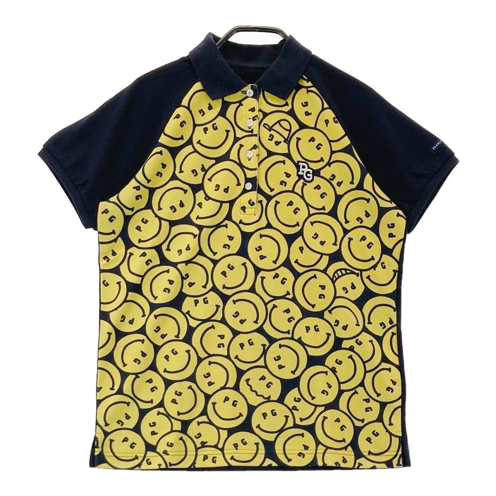 サイズ：1 PEARLY GATES パーリーゲイツ 半袖ポロシャツ ニコちゃん総