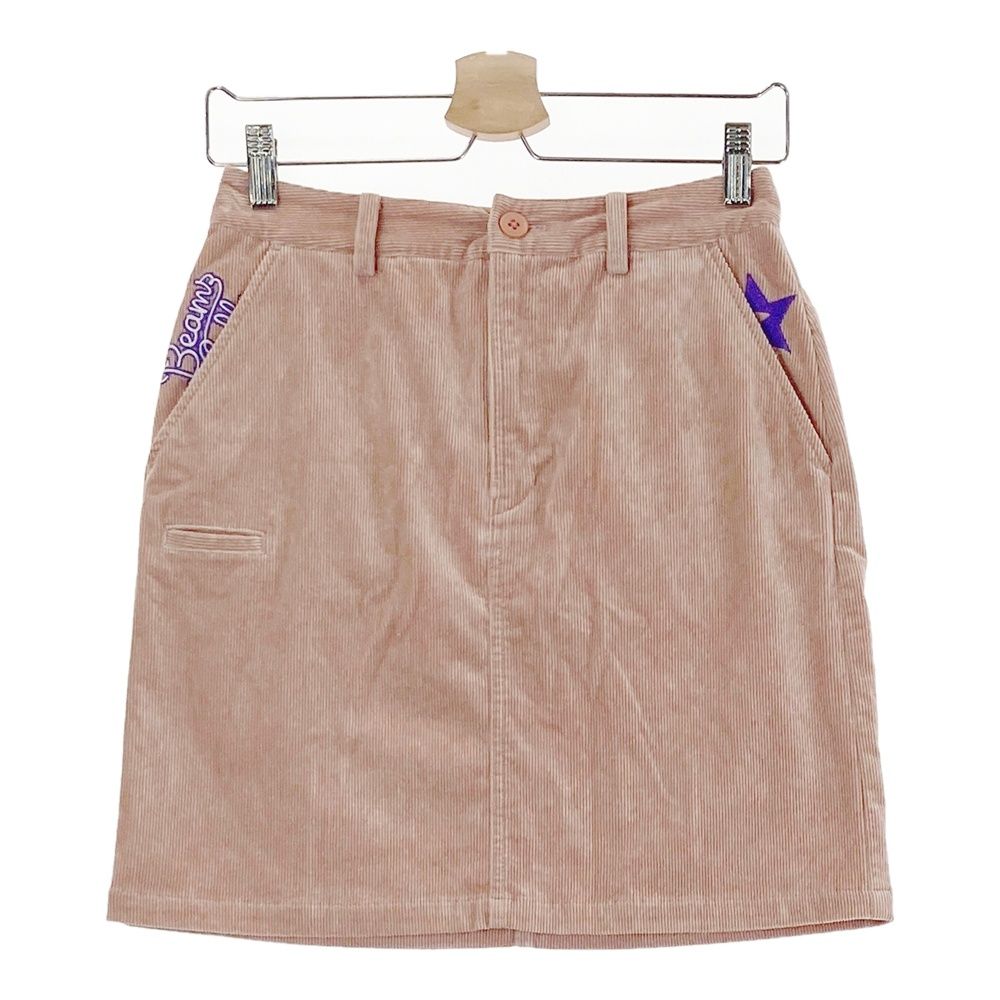 TFW49 ブラック ナイロン生地 カーゴスカート