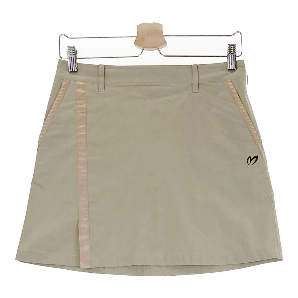 MASTER BUNNY EDITION ゴルフスカート ベージュ サイズ：1 MASTER BUNNY EDITION マスターバニーエディション ナイロン