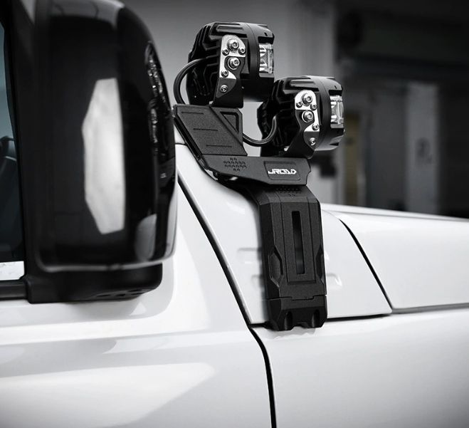 Aピラー補助灯 2色ライト