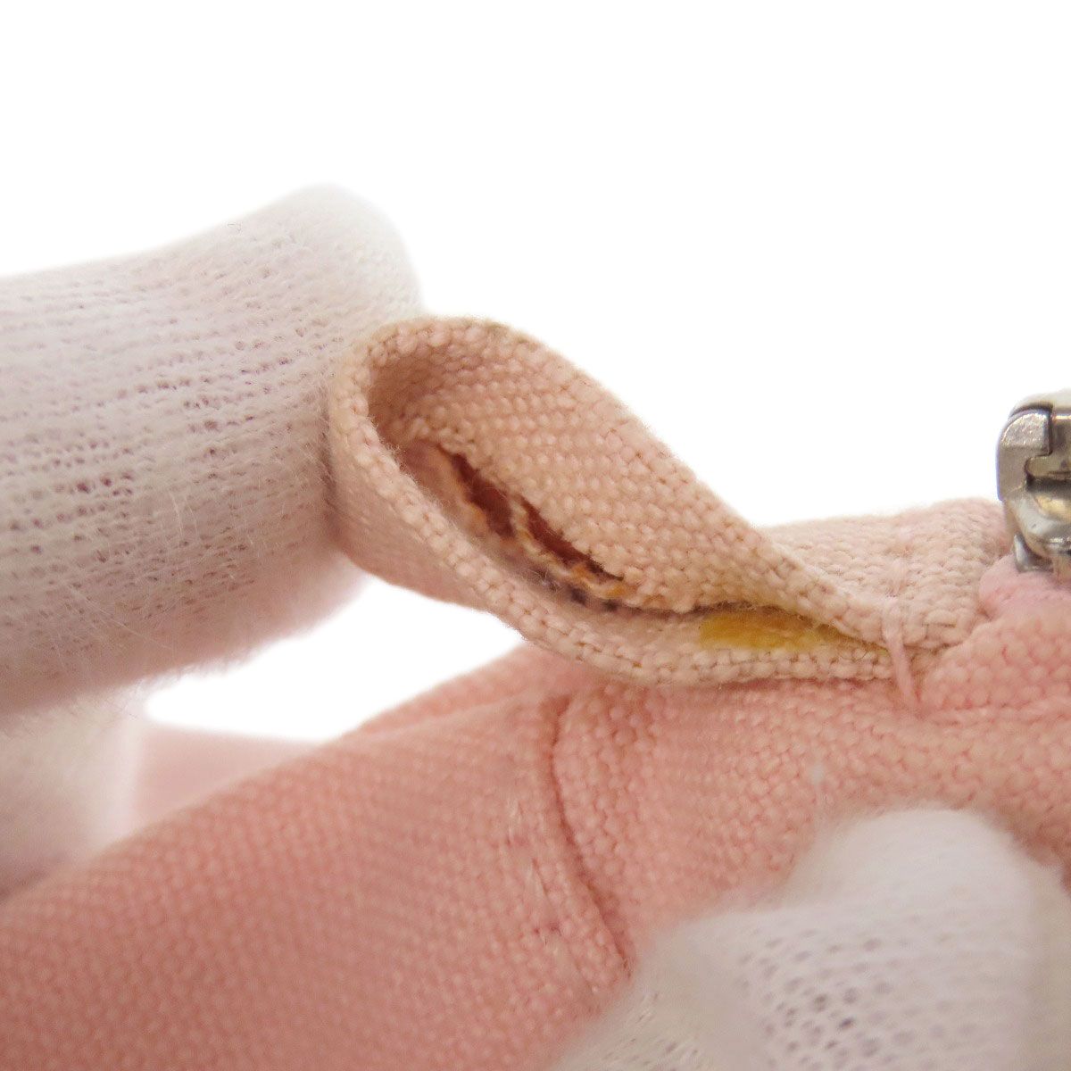 シルバー金具 化粧ポーチ