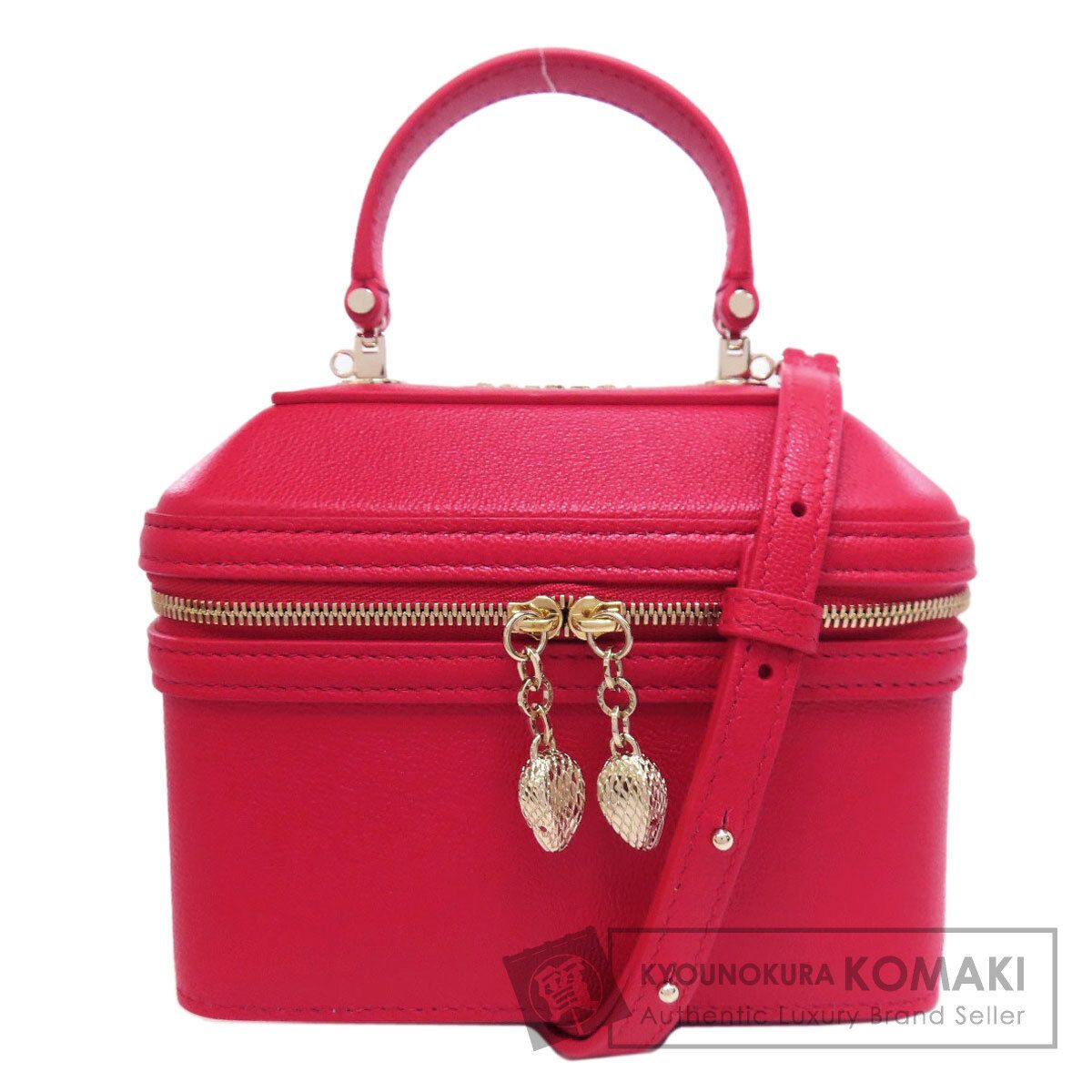 BVLGARI ブルガリ 2WAY ハンドバッグ カーフ レディース