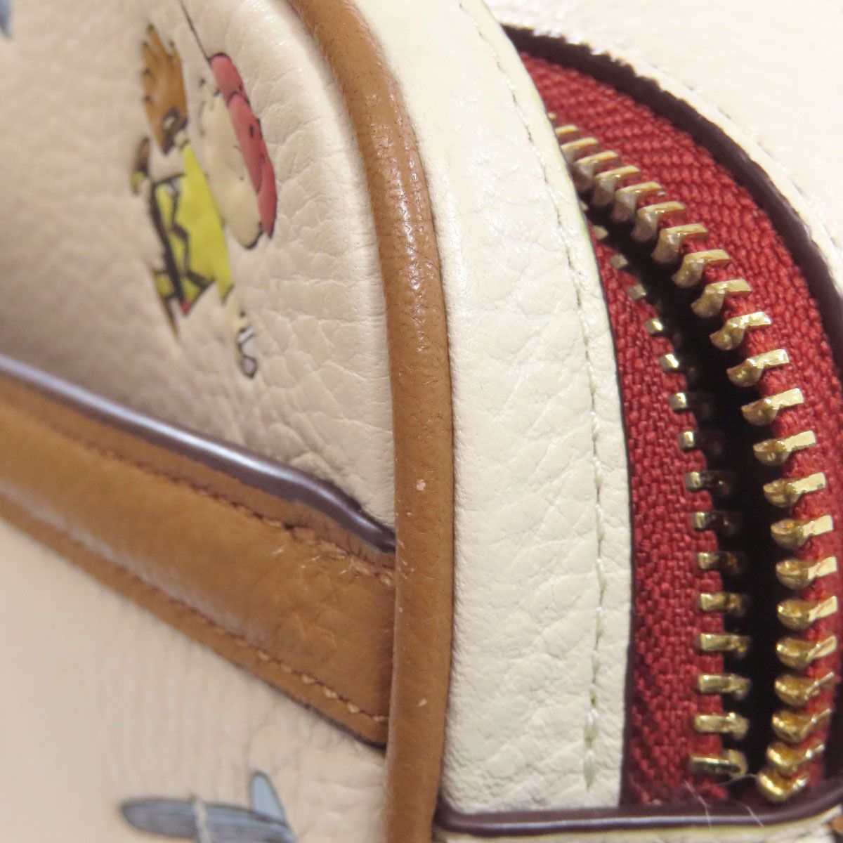 COACH コーチ C4911 ピーナッツコラボ ショルダーバッグ レザー レディース DECORATOM_COM_BR