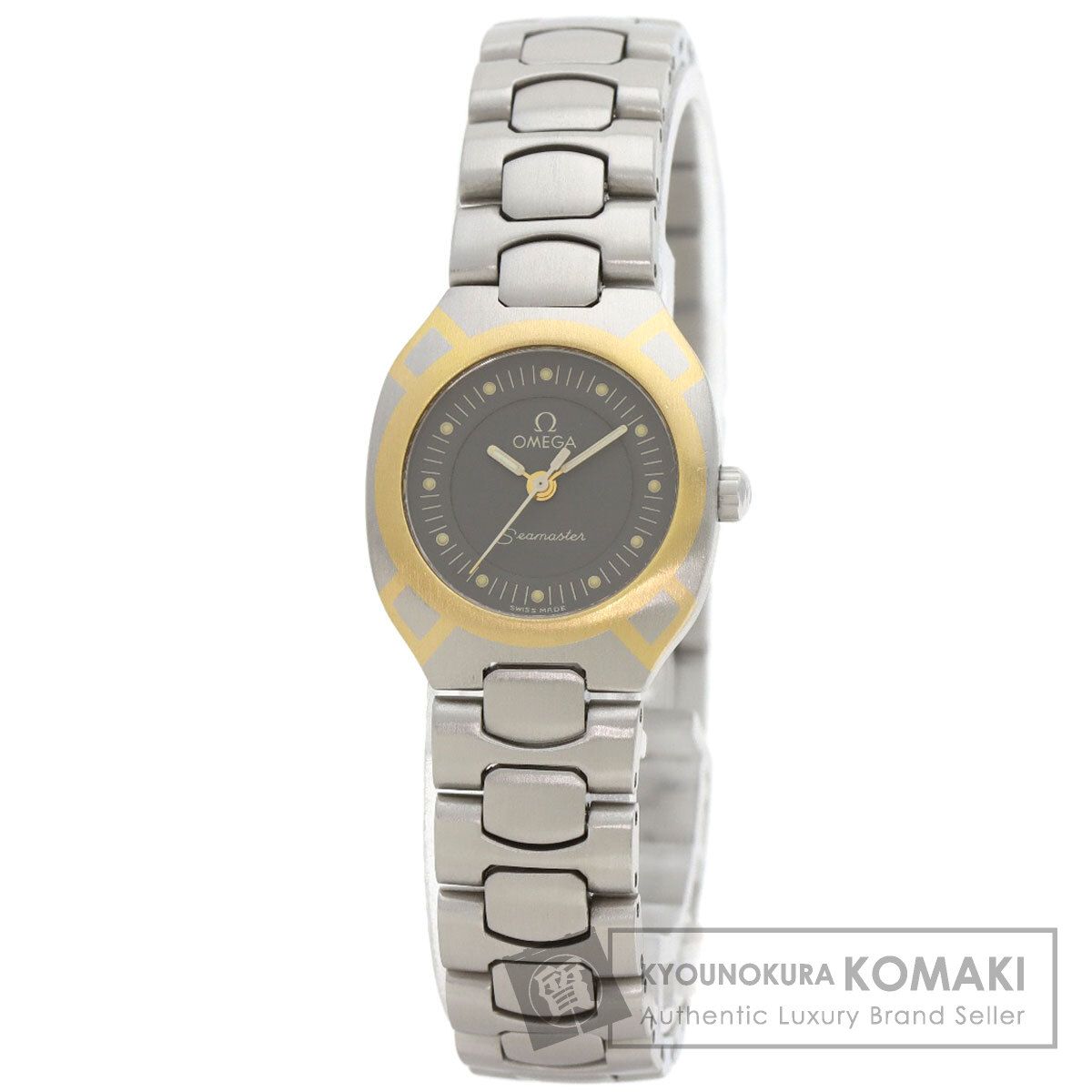 OMEGA オメガ シーマスター ポラリス 腕時計 SS SSxGP レディース