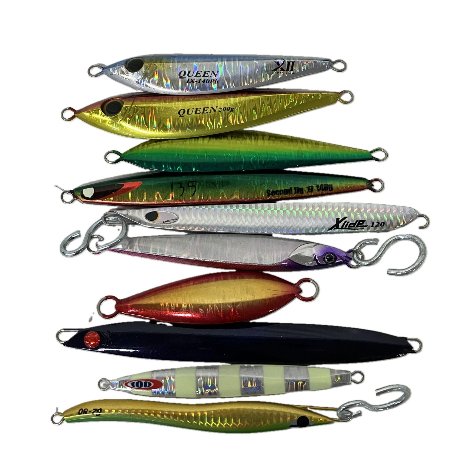 ボーズレス OCTAGON 130 Dragon 160g クロスツーQUEEN 160g ほか 計33点セット メタルジグ ルアー 釣具 S10559153