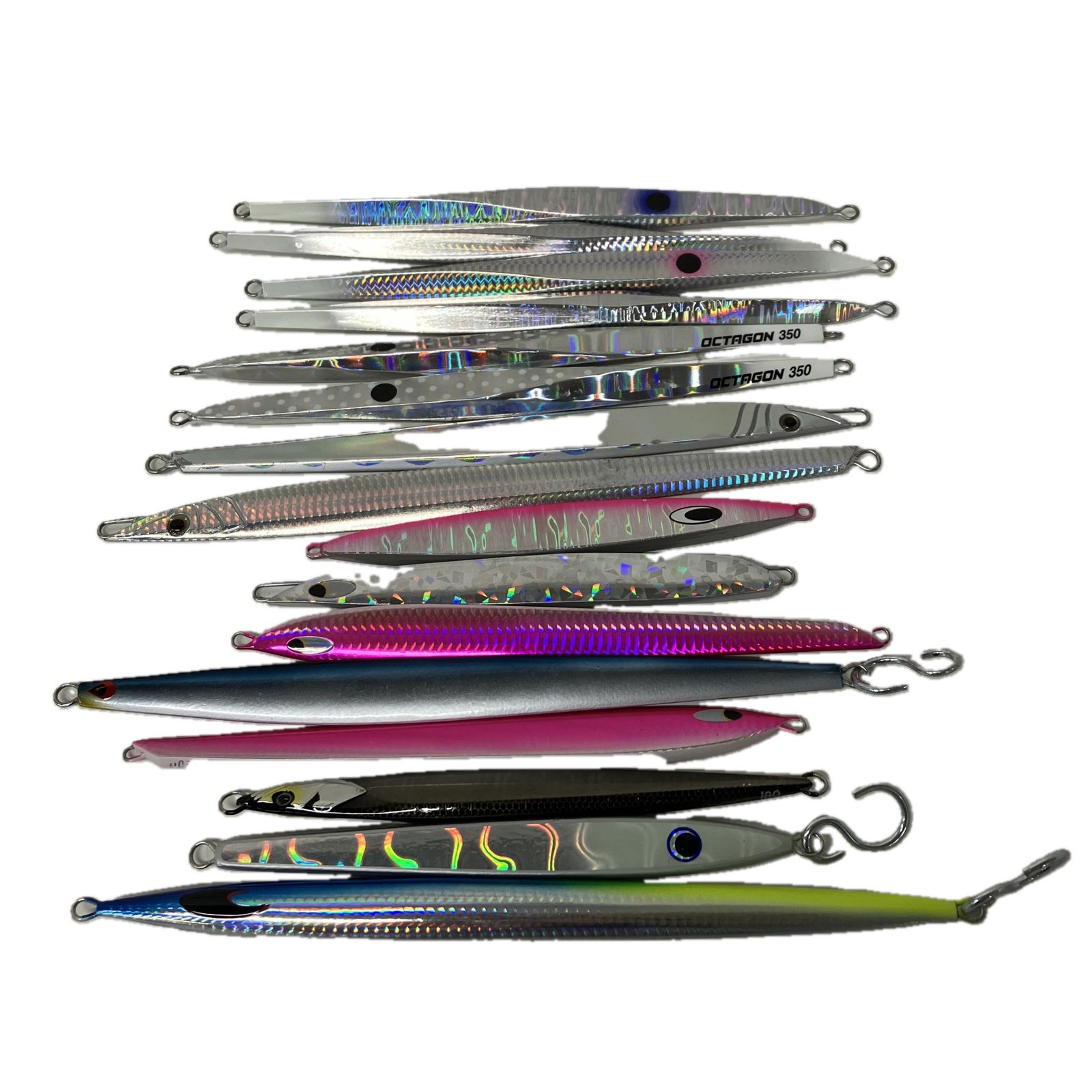 ボーズレス OCTAGON 350 ほか 計16点セット メタルジグ ルアー 釣具 S10559152