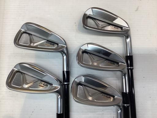 プロギア PRGR 05 2025 5S アイアンセット IR MCI BLACK FOR PRGR フレックスR メンズ 男性用 右利き 右用 Cランク ゴルフクラブ