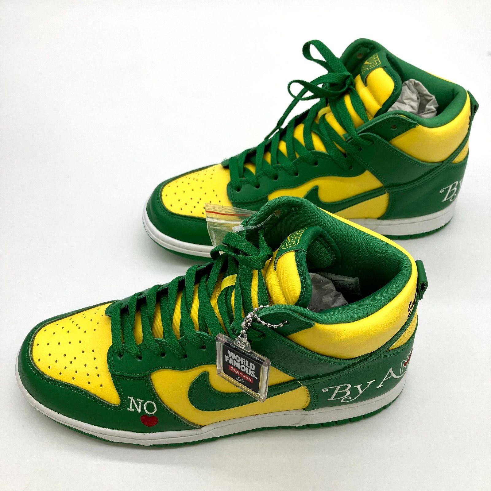 Sb Dunk Low Pro Nike Skate Shoes Green 735 Supreme×NIKE SB Dunk