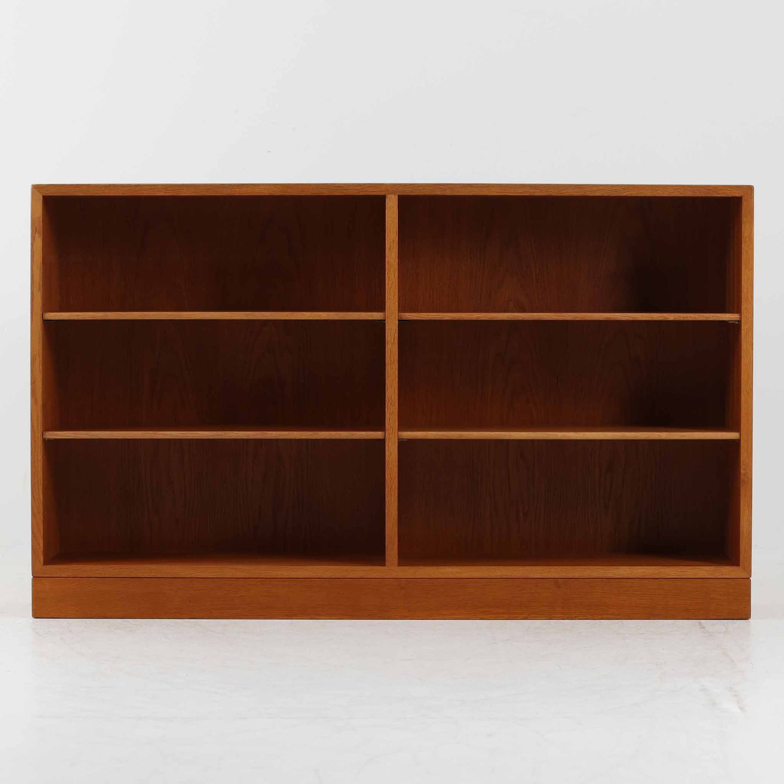 Borge Mogensen ブックシェルフ オーク 幅122cm FDB ボーエ モーエンセン デンマーク製|DK18656