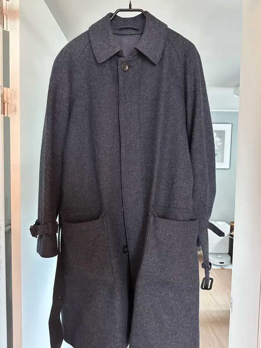 リングジャケット ムーンツイード バルマカーン コート 42