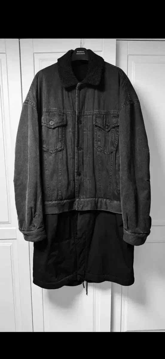 ジュンジェイ シープスキン デニムコート