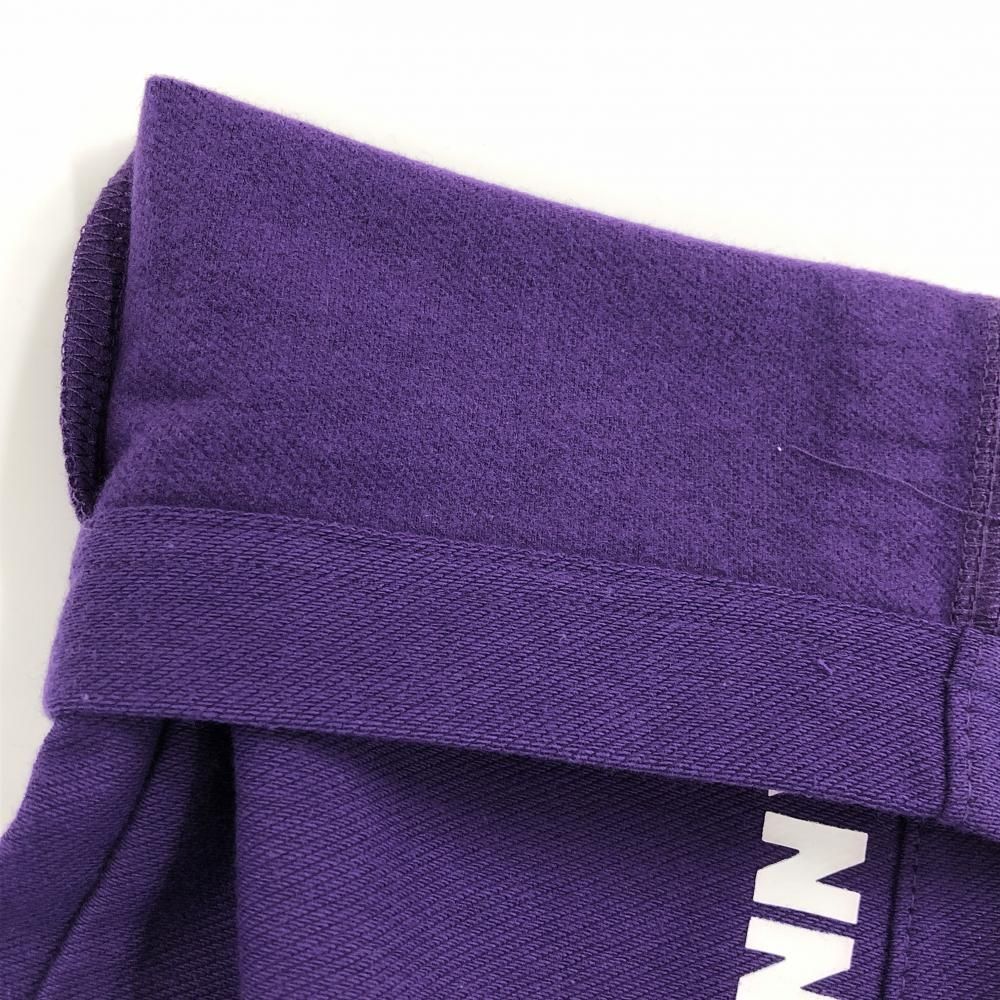ジャックバニー パンツ パープル×白 裏微起毛 吸湿発熱 サイドロゴ メンズ 6 XL ゴルフウェア Jack Bunny LLC-HASEGAWATOSO_COM