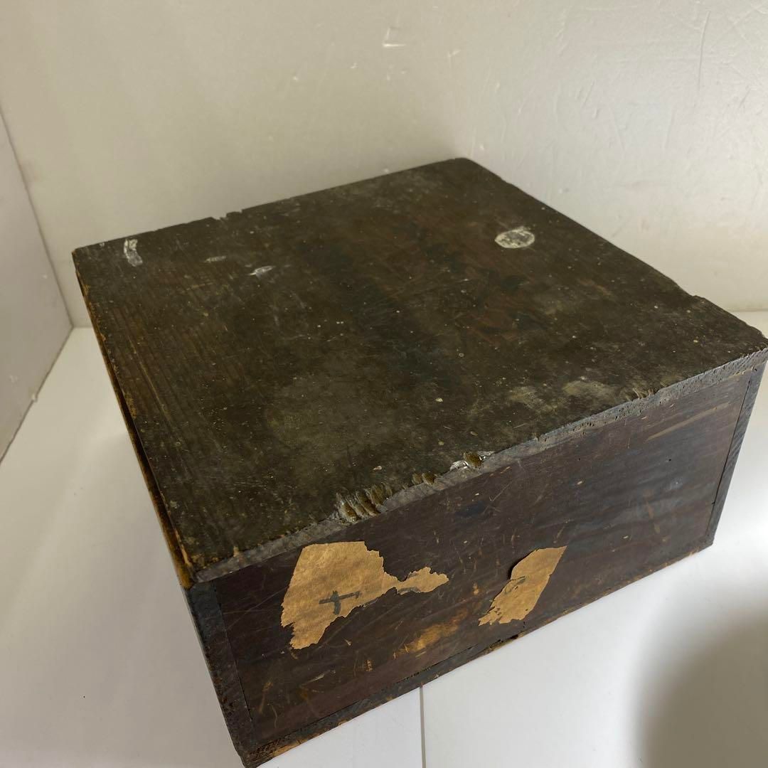 中国清末民初時代 古染付上手菊皿 約18.5㎝ 東Y7-0116☆2F