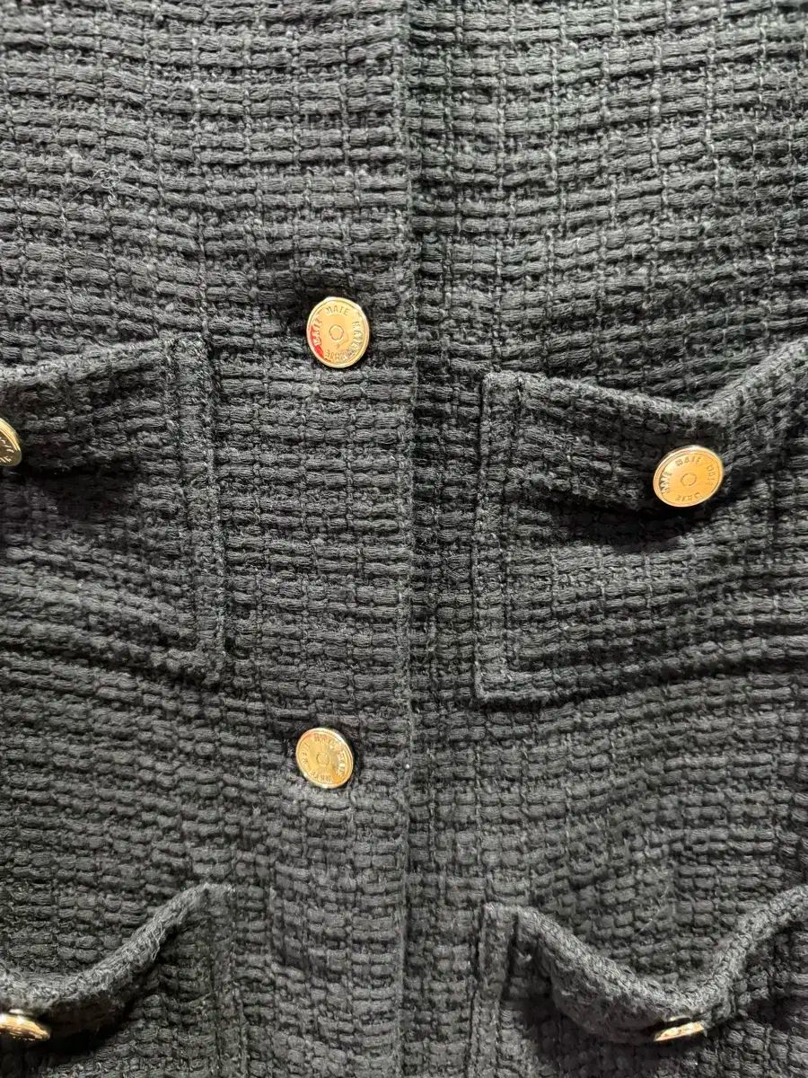 【超特価SALE開催中！】 マージュ 黒 ツイード ジャケット 36サイズ 55 オススメ