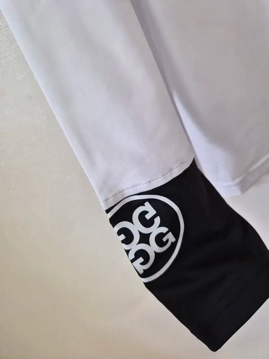 G FORE 白 バイ 長袖 ポロTシャツ 95 100