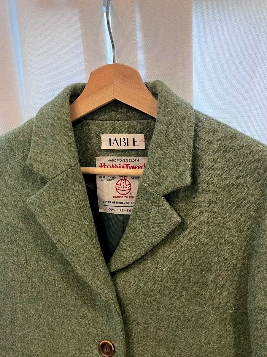 スタジオテーブル ハリー ス ウール ツイード ジャケット ウール100