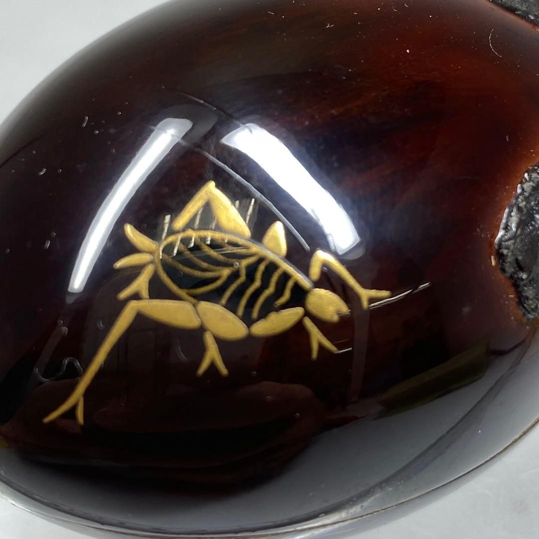 西塚朝光 輪島塗茄子香合 共箱 最大幅約7㎝ 東里7-0116☆2F - メルカリ