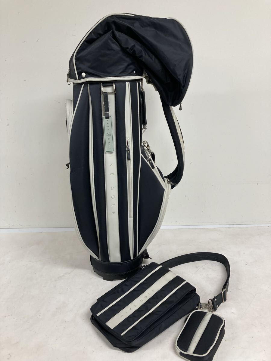 Nike Golf ゴルフバッグ・キャディバッグ ブラック Nike ゴルフバッグ キャディバッグ 黒 クラブセット Nike ゴルフバッグ