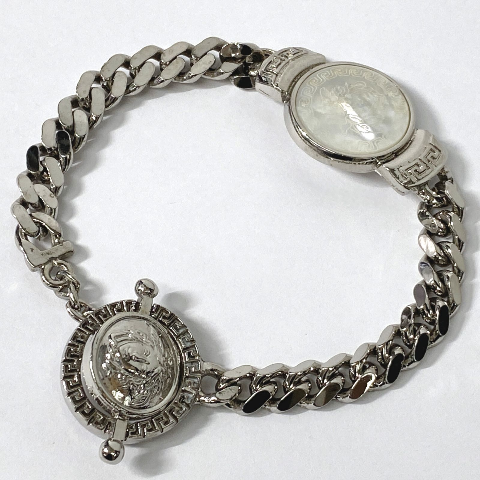GIANNI VERSACE ジャンニ ヴェルサーチ チェーン ブレスレット SILVER