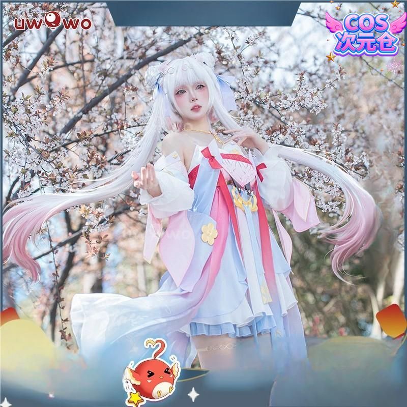 悠窩窩 コスプレ 衣装 鳴潮 今汐 桃夭灼灼 ハロウィン 仮装 キャラクター服