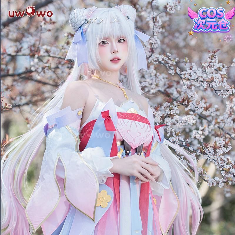 悠窩窩 コスプレ 衣装 鳴潮 今汐 桃夭灼灼 ハロウィン 仮装 キャラクター服