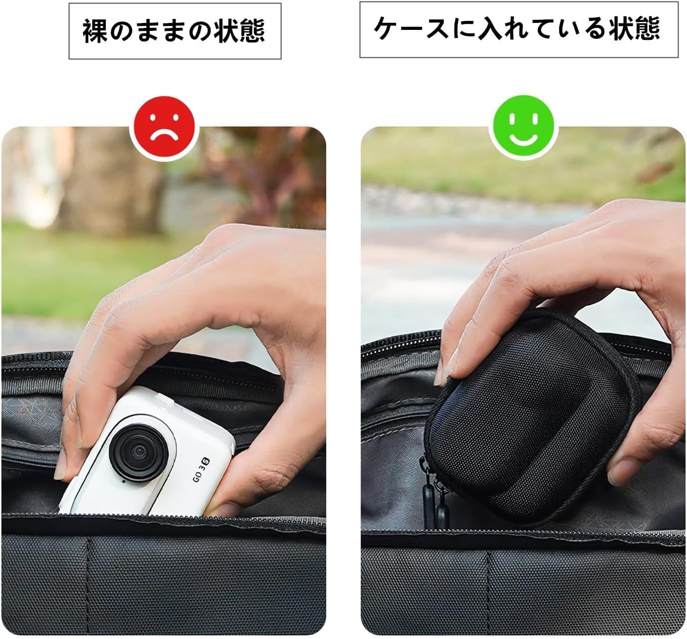 SHEAWA for Insta360 Go 3S/Go 3 ケース 保護ケース - メルカリ