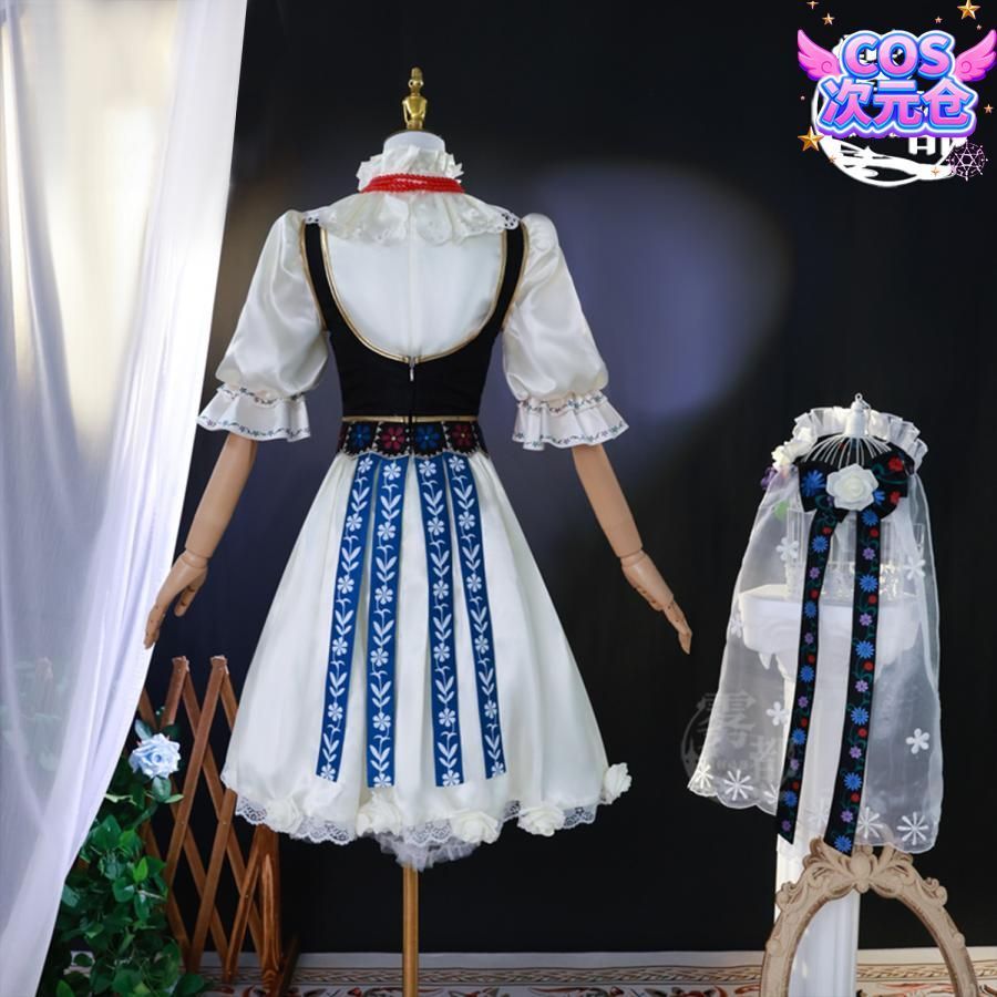 霧都アニメ 第五人格 調香師 鳩のようなユディト コスプレ衣装 ハロウィン 仮装 キャラクター服