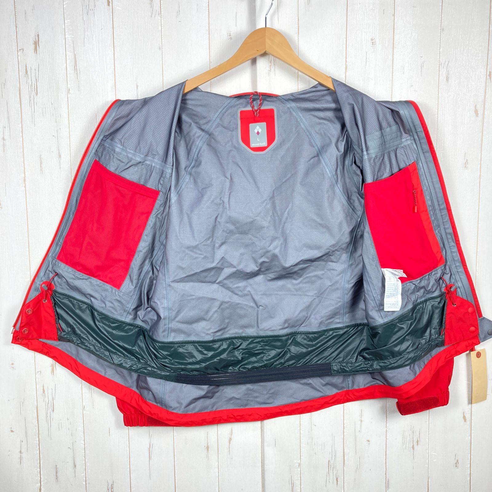 Women's L レッド系】 Montbell ( モンベル ) ストリームジャケット