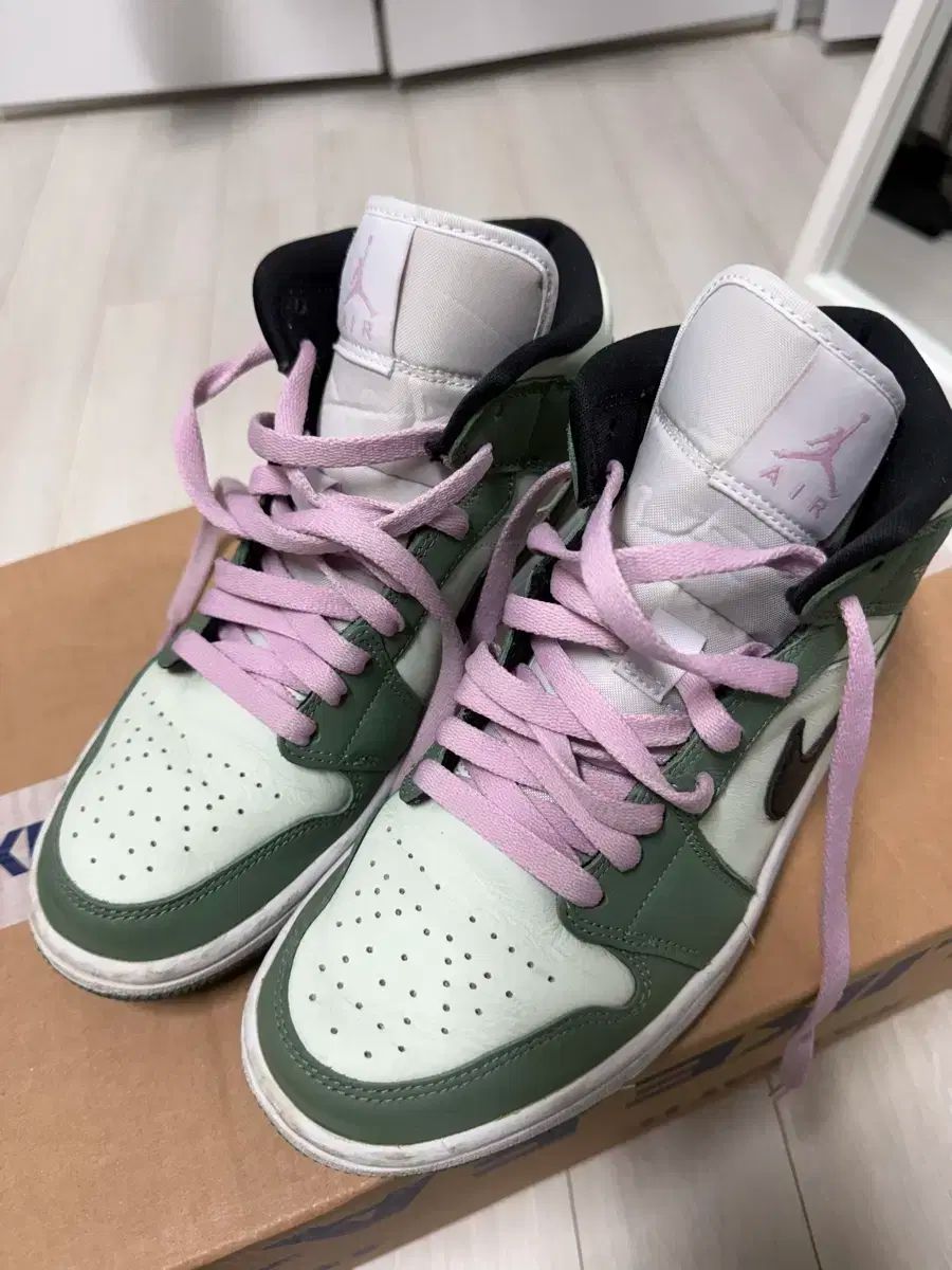 ナイキ ジョーダン 1 ミッド SE ダッチグリーン 245