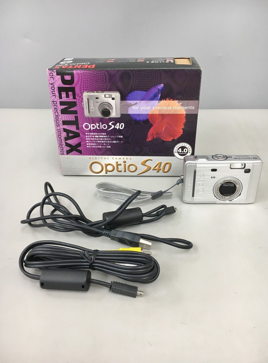 デジタルカメラ OPTIO S 40 ペンタックス PENTAX 電池式