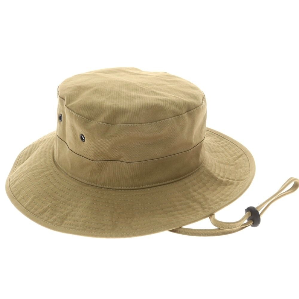 ディースクエアード コットンポリウレタンポリエステル サファリハット カーキベージュ サイズL メンズ