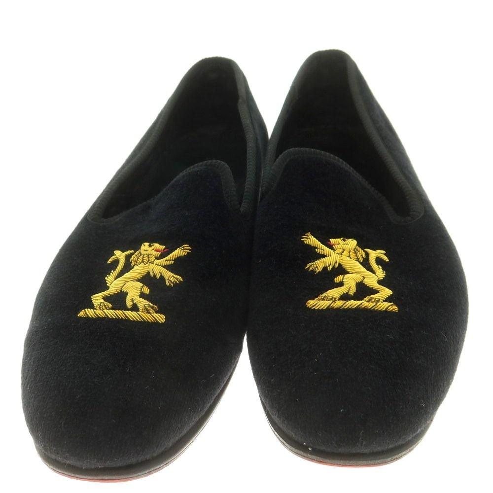 Tricker's ベルベットオペラシューズ ONTADE公式｜トリッカーズ オペラシューズ VICTORIA NAVY VELVET