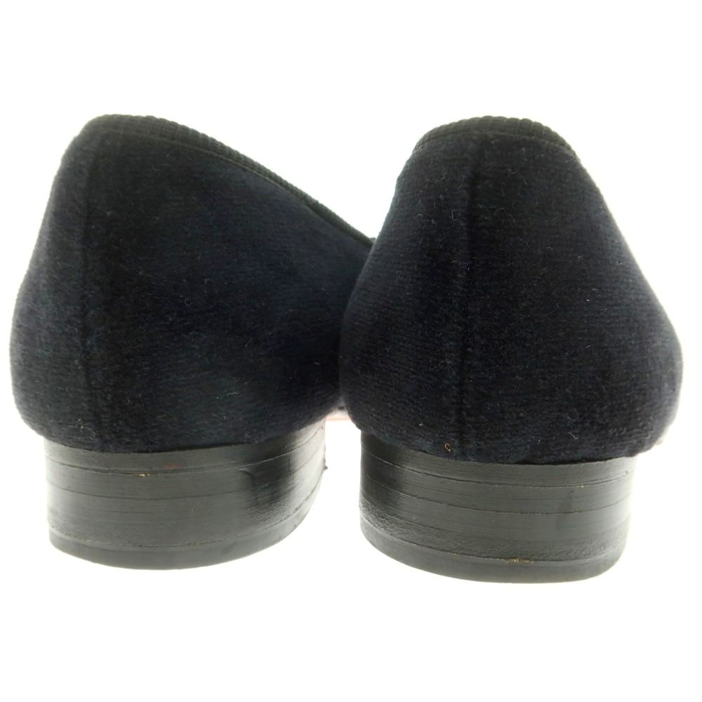 Tricker's ベルベットオペラシューズ ONTADE公式｜トリッカーズ オペラシューズ VICTORIA NAVY VELVET