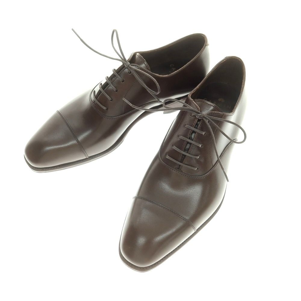 ♥ カルミナ CARMINA ストレートチップ ドレスシューズ ダークブラウン サイズ6 メンズ