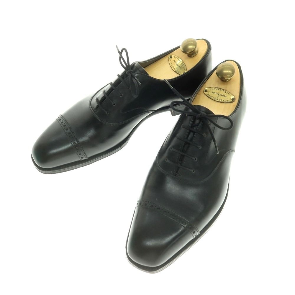 エドワードグリーン EDWARD GREEN BERKELEY ストレートチップ ドレスシューズ ブラック サイズ7 1|2C メンズ