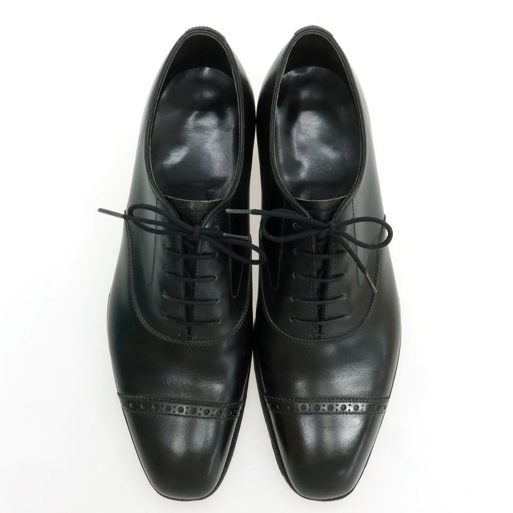 エドワードグリーン EDWARD GREEN BERKELEY ストレートチップ ドレスシューズ ブラック サイズ7 1 2C メンズ